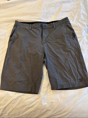 Billabong Men's Charcoal Gray Hybrid Shorts